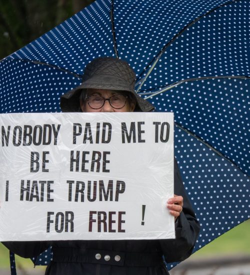 Trump coverage halt