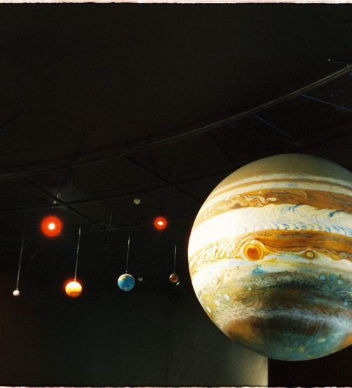 edge-on view of planets