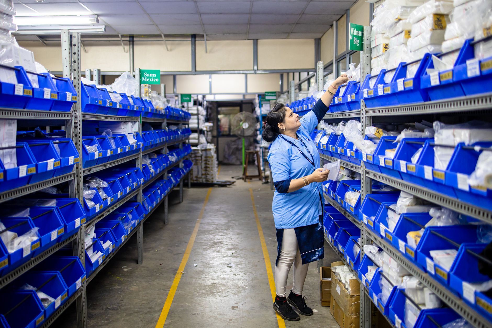 logistics stock surge